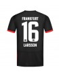 Eintracht Frankfurt Hugo Larsson #16 Bortedrakt 2024-25 Korte ermer